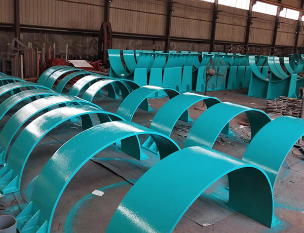High density cold insulation pipe bracket spring support and